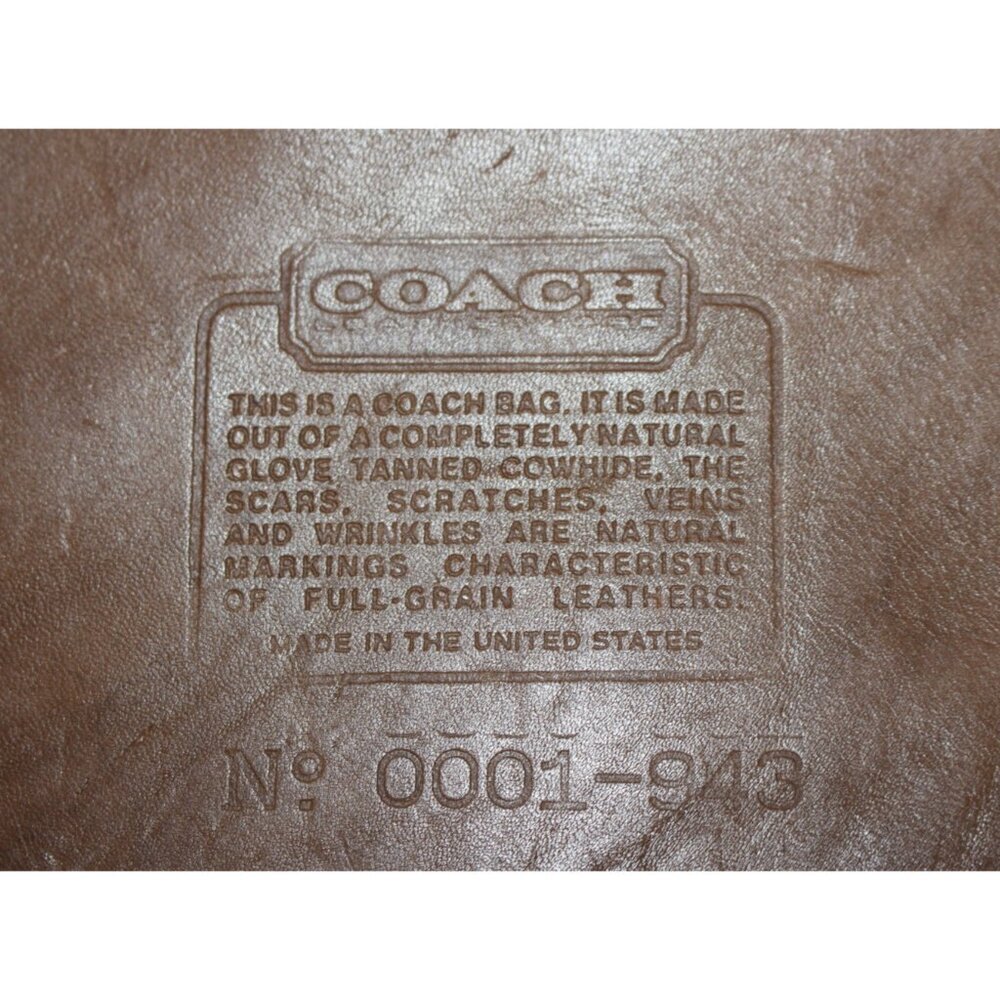 Coach Vintage - Putty Slim Satchel 9430 Handbag, 1970s/80s - 0001 Serial - Picture 3 of 14